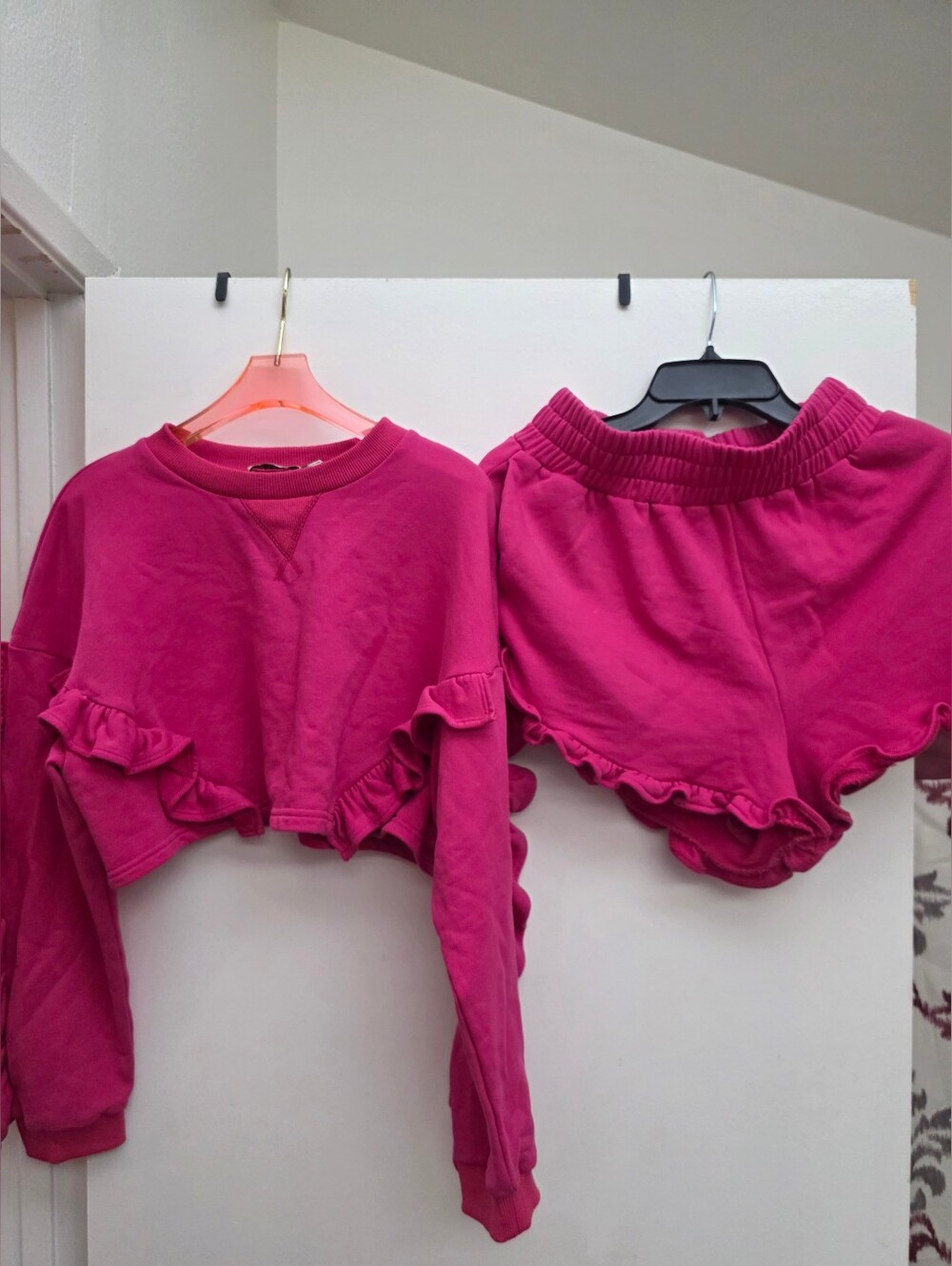 AMUR Ruffle Shorts Set Size Small - Picture 7 of 14